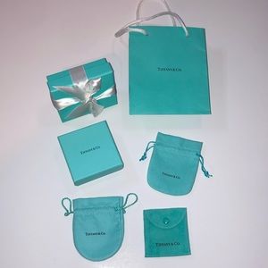Tiffany & Co. gift boxes and gift bags for jewelry necklace earrings bracelet